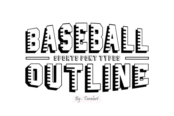 Baseball Outline: The Perfect Display Typeface for Bold Web Design
