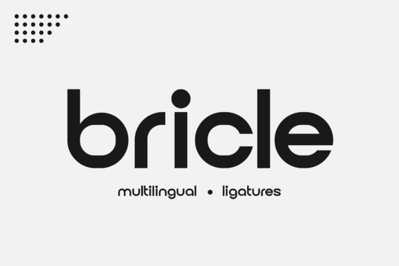 Bricle Typeface: A Bold Sans Serif for Modern Web Design