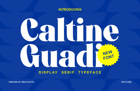 Caltine Guadi: The Premium Serif Font for Modern Web Design