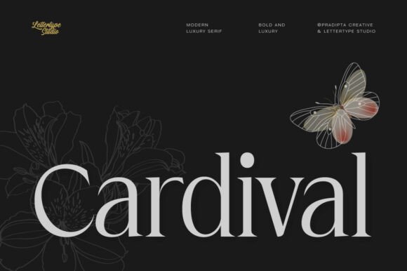 Cardival: The Premium Serif Font for Scroll-Stopping Brand Content