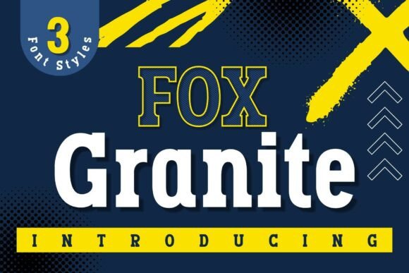 Fox Granite: A Bold Slab Serif for Standout Brand Identity