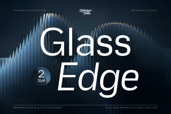Glassedge Regular: The Modern Sans Serif Font for Handmade Brands