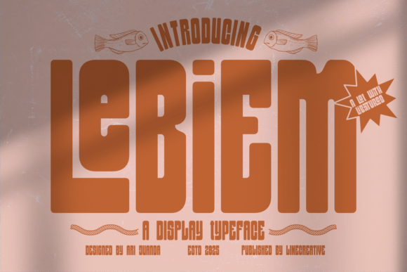 Lebiem: The Bold Condensed Typeface for Scroll-Stopping Campaigns