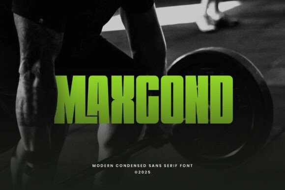 Maxcond: The Modern Sans Serif Typeface for Bold Digital Experiences