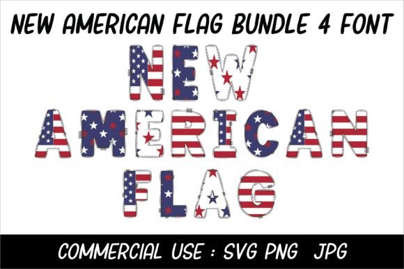 New American Flag: The Bold Typeface for High-Impact Campaigns