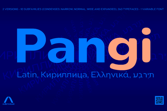 Pangiexp Regular: The Modern Sans Serif Typeface for Clean Brand Identity