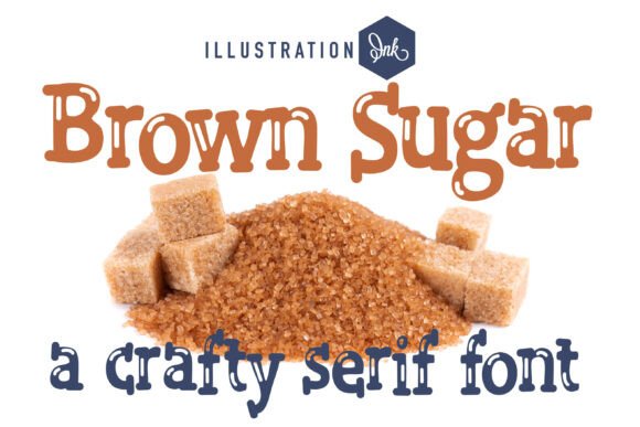 Pn Brown Sugar Glow Fn: The Sweetest Serif for Handmade Labels