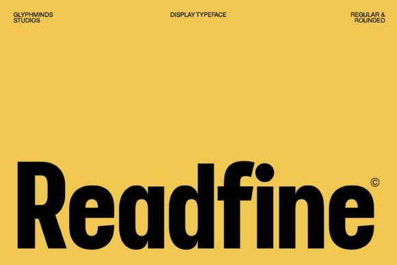 Readfine: The Bold Sans Serif Font for Modern Web Design