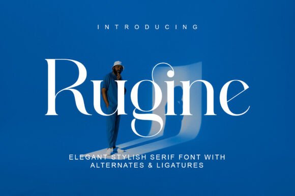 Rugine: The Elegant Serif Font for Scroll-Stopping Campaigns