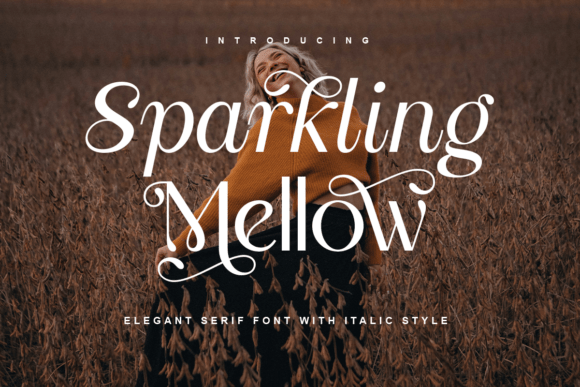 Sparkling Mellow: The Elegant Serif Font for Modern Web Design