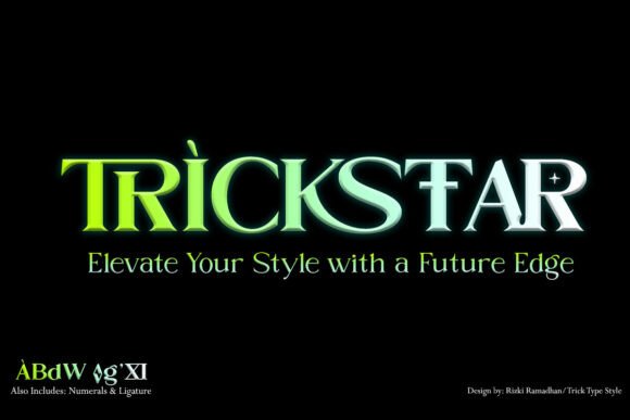 Trickstar: The Bold Serif Typeface That Elevates Small Business Branding
