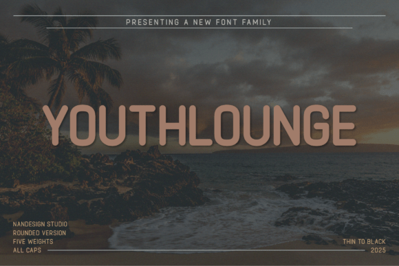 Youthlounge Rounded: A Modern Sans Serif for Polished Web Design